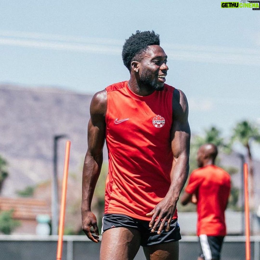 Alphonso Davies Instagram - Full focus for tomorrow! 🇨🇦 #AD19⚡️ Las Vegas, Nevada