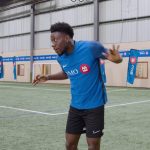 Alphonso Davies Instagram - Warming up with some friends and @bmocanada #BMOGrowTheGame #BMOPartner
