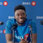 Alphonso Davies Instagram - Always getting ahead of himself 😆 🎥 @bmocanada #BMOGrowTheGame #BMOPartner