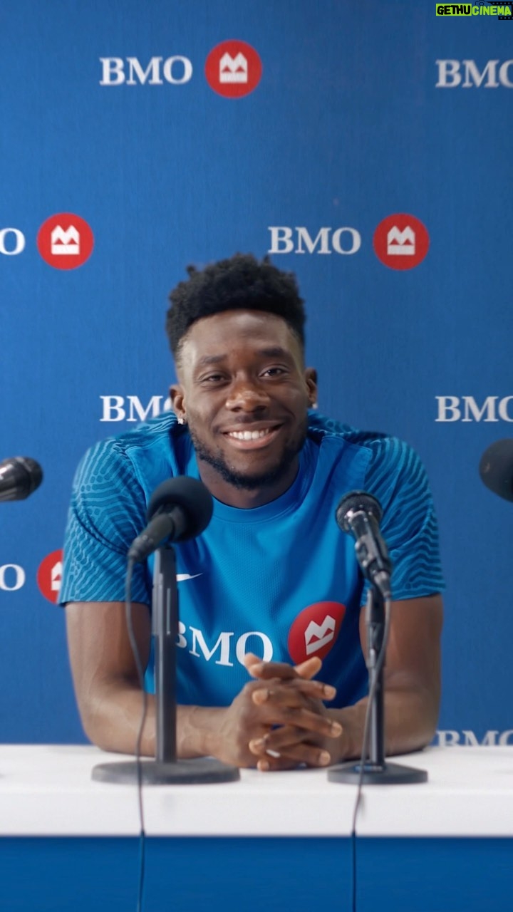 Alphonso Davies Instagram - Always getting ahead of himself 😆 🎥 @bmocanada #BMOGrowTheGame #BMOPartner