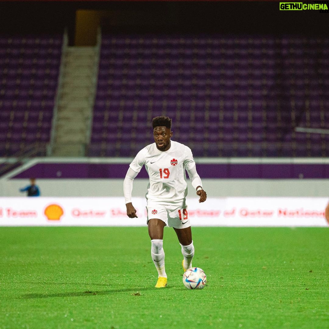 Alphonso Davies Instagram - Great game last night, thank you to everyone that came out to support us ππΎπ #AD19β‘οΈ Vienna, Austria