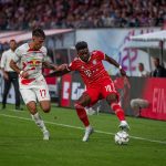 Alphonso Davies Instagram - SUPERCUP 22 🏆 #AD19⚡️ Leipzig, Germany