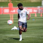 Alphonso Davies Instagram - Good to be back 💪🏾 #AD19⚡️#preseason Munich, Germany