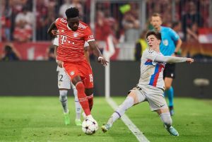 Alphonso Davies Instagram - Big team performance on a special champions league night!
#AD19⚡️