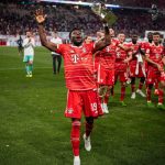 Alphonso Davies Instagram - SUPERCUP 22 🏆 #AD19⚡️ Leipzig, Germany