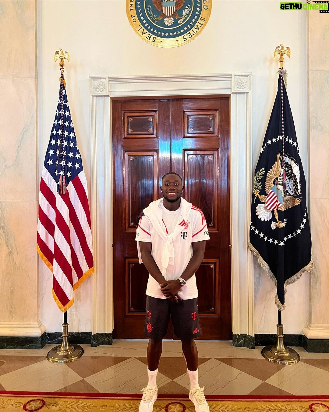 Alphonso Davies Instagram - One for the history books, great preseason with our fans from the USA ๐๐พ canโt wait to get the season started ๐ช๐พ