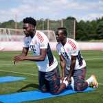 Alphonso Davies Instagram - Good to be back 💪🏾 #AD19⚡️#preseason Munich, Germany
