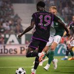 Alphonso Davies Instagram - Great way to start the new season 💪🏾 #AD19⚡️ Bremen, Germany