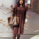 Alya Manasa Instagram - Thanks @m_lady_couture for a new trending Outfit for this new year 2024 Thank u 💓 so much bcoz my dms are flooded with complements that Outfit is so trending & Classy All Thanks to @m_lady_couture If u guys want to match ur handbag then customization of color can also be done ..nd perfect stitching which gives me super shape Follow @m_lady_couture for best dresses for ur festive seasons