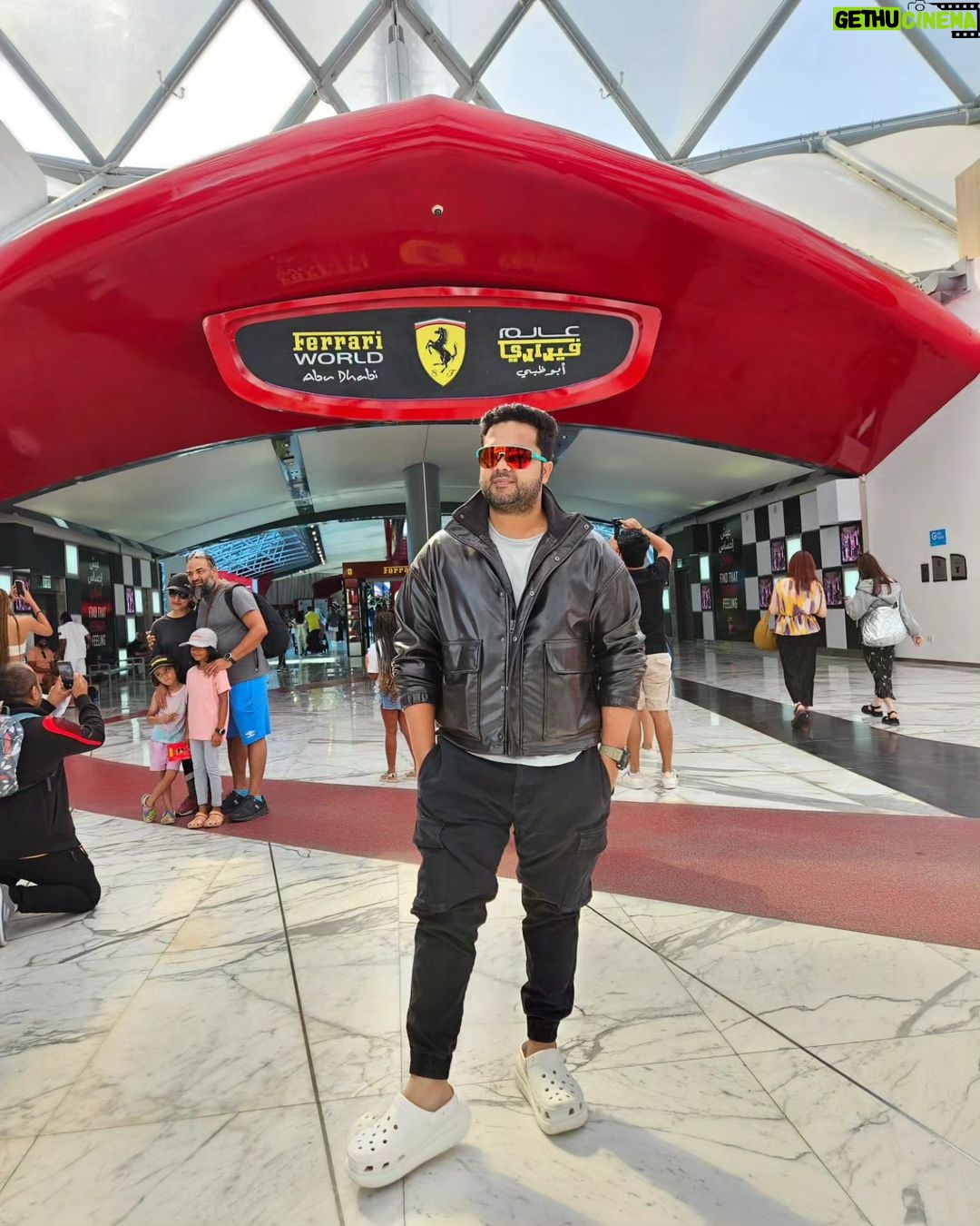 Alya Manasa Instagram - Ferrari world Vera level fun 💯 Thanks @key4tours for the ferrari world tour abudhabi Thanks 😊 @kiarainchennai for the classic Outfit #key4tours #dubai #abudhabi #besttoursandtravels #key4tours #key4tours