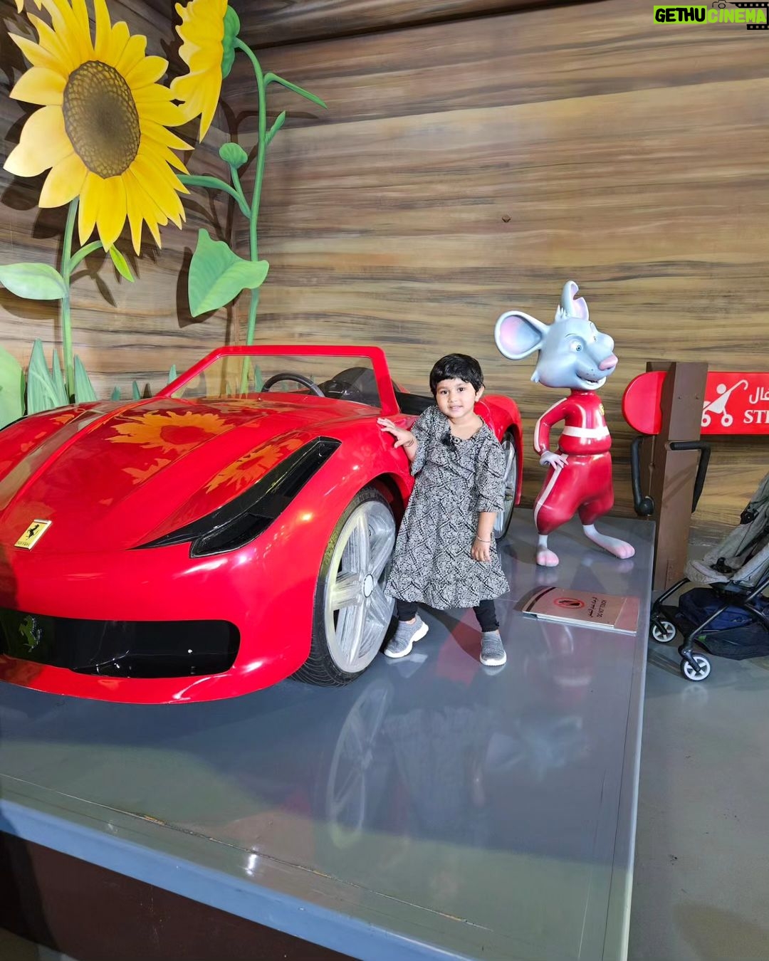 Alya Manasa Instagram - Ferrari world Vera level fun 💯 Thanks @key4tours for the ferrari world tour abudhabi Thanks 😊 @kiarainchennai for the classic Outfit #key4tours #dubai #abudhabi #besttoursandtravels #key4tours #key4tours