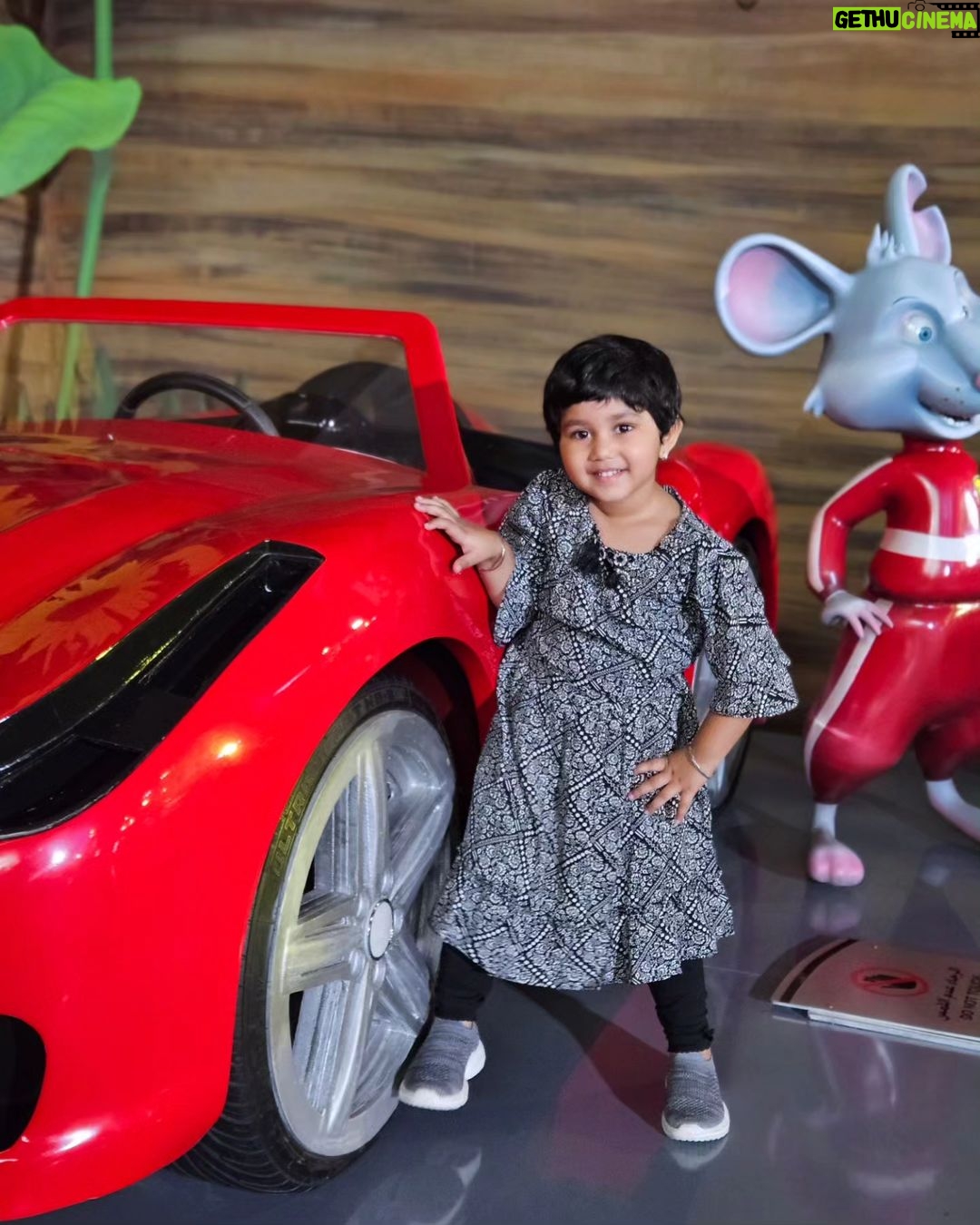Alya Manasa Instagram - Ferrari world Vera level fun 💯 Thanks @key4tours for the ferrari world tour abudhabi Thanks 😊 @kiarainchennai for the classic Outfit #key4tours #dubai #abudhabi #besttoursandtravels #key4tours #key4tours