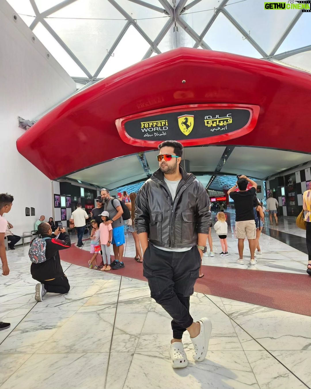 Alya Manasa Instagram - Ferrari world Vera level fun 💯 Thanks @key4tours for the ferrari world tour abudhabi Thanks 😊 @kiarainchennai for the classic Outfit #key4tours #dubai #abudhabi #besttoursandtravels #key4tours #key4tours