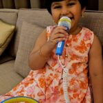 Alya Manasa Instagram - Enga veetu super singer 🤪