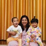 Alya Manasa Instagram - Summers are here and as a mom, I always prioritize comfort when choosing outfits for my kids. Seeing them strut around with confidence and comfort is what mommy dreams are made of! And my kiddos are all set to bloom in their adorable outfits from the Firstcry Spring Summer Collection! Whether it’s my little boy rocking his cool colors or my princess twirling in her vibrant dress, every piece is a burst of joy and style! And the quality is top-notch, made from soft, breathable fabrics that keep them happy and carefree all day long. Don’t miss out on @firstcryindia ’s amazing Spring Summer collection for your lil ones! Use my special code ‘ALYASS24’ to enjoy a fantastic discount - 50% off on fashion and 42% on everything else! #firstcryspringsummer24 #springiton2024 #firstcryfashion #FussNowAtFirstcry #firstcryIndia #firstcry #shopatFirstcry