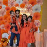 Alya Manasa Instagram - @sanjeev_karthick made this birthday another unforgettable one for #aila Happy birthday #AILA baby Designed a premium Outfit exclusively @m_lady_couture Which is owned by my sister She does all special nd casual wears for us nd whatever she does it Wil be with quality , richness in color ,fit perfectly ,etc Decor @mdeventhub by Sangeeta She made this Decor in orange theme exclusively created for #aila She has more unique ideas nd finished professionally before correct time ..so for ur events nd family function , big or small Decor needed pls book @mdeventhub Birthday vdo exclusively only on cine ulagam youtube channel Don't miss it