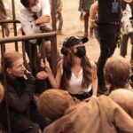 Alycia Debnam-Carey Instagram - Tonight is the night. I can’t really explain how much it means that I get to share my directorial debut with you all. It was a wild ride and a trial by fire. One that demanded new world building, huge set pieces, 3 working cameras (one of which was always on a crane), emotional story telling and intense conditions. (Notably some terrible wasps) But It was the most exhilarating and rewarding experience. This cast, this crew; are family and offered the most extraordinary support, love and guidance on an episode that demanded a lot. Thank you to @michaelsatrazemis for being my mentor and same same. My incredible cast @danaygarcia1 @ruben.blades @colbyhollman and @spensergranese And a crew that lifted me up through it all. Thank you for everything. I can’t wait for you all to see tonight’s episode and I am so excited for this new chapter I get to explore. Tonight 9/8c on @amc_tv @feartwd #badbitchesforever 💅🏼💀