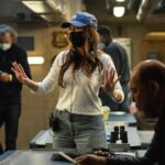 Alycia Debnam-Carey Instagram - Tonight is the night. I can’t really explain how much it means that I get to share my directorial debut with you all. It was a wild ride and a trial by fire. One that demanded new world building, huge set pieces, 3 working cameras (one of which was always on a crane), emotional story telling and intense conditions. (Notably some terrible wasps) But It was the most exhilarating and rewarding experience. This cast, this crew; are family and offered the most extraordinary support, love and guidance on an episode that demanded a lot. Thank you to @michaelsatrazemis for being my mentor and same same. My incredible cast @danaygarcia1 @ruben.blades @colbyhollman and @spensergranese And a crew that lifted me up through it all. Thank you for everything. I can’t wait for you all to see tonight’s episode and I am so excited for this new chapter I get to explore. Tonight 9/8c on @amc_tv @feartwd #badbitchesforever 💅🏼💀
