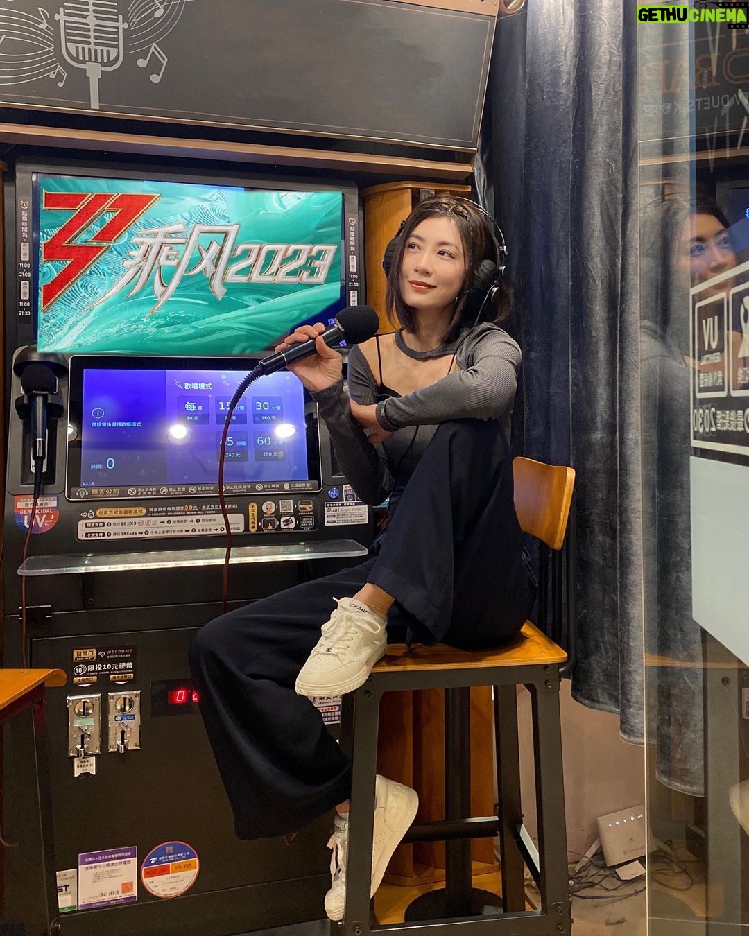 Alyssa Chia Instagram - 這趟旅程結束後 没準下個目標: 聲生不息🫣🤣