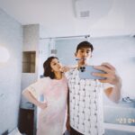 Alyssa Chia Instagram - 每天都與你一起迎接最美好的早晨 搭配最舒服的速眠衣一起努力，迎接新的挑戰 加油，每一天💪🏻💕 @lefthere036 @oneboylife #ONEBOY速眠衣 #屬於你的飛航模式