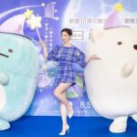 Alyssa Chia Instagram - 今日還是繼續被萌到🥰🥰 可愛的白熊與蜥蜴 出現在記者會上 讓大家超想衝上台抱抱他們🤩🤩 這次配音工作 有Angel跟我一起 格外珍惜💕💕 8/5 快走進戲院 聽聽我們說故事吧💕 @vievision @angelsun619 #角落小夥伴電影版 #藍色月夜的魔法之子 #8月5日電影院見