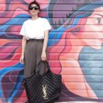 Alyssa Chia Instagram - Happy Saturday 🥰 @ysl @anthonyvaccarello #YSL #SAINTLAURENT #YVESSAINTLAURENT