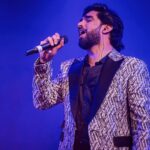 Amaal Mallik Instagram - ⁣Music expresses that which cannot be put into words & that which cannot remain silent ♥️🎵⠀ ⠀ ⠀ Stylist : @castelino_priyanka ⠀ Blazer : @motifbyudhaymahajan ⠀ Shirt & trouser : @laadoredesignerstudio⠀ Shoes : @mondarroshoes Hair & Makeup : @rahul_hmua