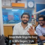 Amaal Mallik Instagram - @amaal_mallik Sings His Song In 90's Singers' Style..❤️ @uditnarayanmusic @sonunigamofficial @arijitsingh @singer_shaan @kumarsanuofficial @armaanmalik @atifaslam #bollywood #trendingsongs #trendingreels #viralreels #newsong #armaanmalik #armaanian #amaalians #atifaslam #arijitsingh #kumarsanu #sonunigam #uditnarayan #shaan