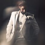 Amaal Mallik Instagram - White Knight ♘ Styled by @malvika_tater Custom Made Suit by @ankitabajajlabel Accesories by @thetiehub