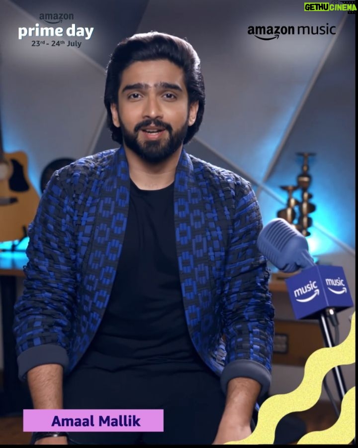 Amaal Mallik Instagram - For everyone who’s desi at heart, catch the vibe on the brand new playlist 🫶 #GoDesi with my latest tracks, ‘Heer Raanjhana’, ‘Jaan Hai Meri’ and more on the link in bio 🎧 #FreshToFavouritesForFree #IncludedWithPrime #AmazonPrimeDay #JoinPrimeNow #amazonmusicin