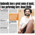 Amaal Mallik Instagram - Covering the truth never helps, isliye dil se bolta hoon 👊🏻♥️ Thank you @ahmedabadtimestoi @abhimanyu5454 for keeping it real ! #TujheChaahtaHoonKyun #AM100 #Ahmedabad