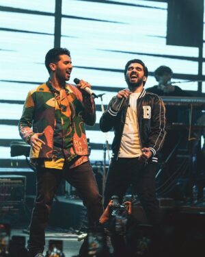 Amaal Mallik Instagram - we’ve just warmed up 😤❤️‍🔥 // 23.9.23 - Kolkata