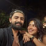 Amala Paul Instagram - “Cherished Moments Under the Starlight” 🤍💫 Your entire life can really change in a year... you just gotta love yourself enough to know you deserve more, be brave enough to demand more, and be disciplined enough to actually work for more. #love #datenight #embraceyourself Vaayu Kula