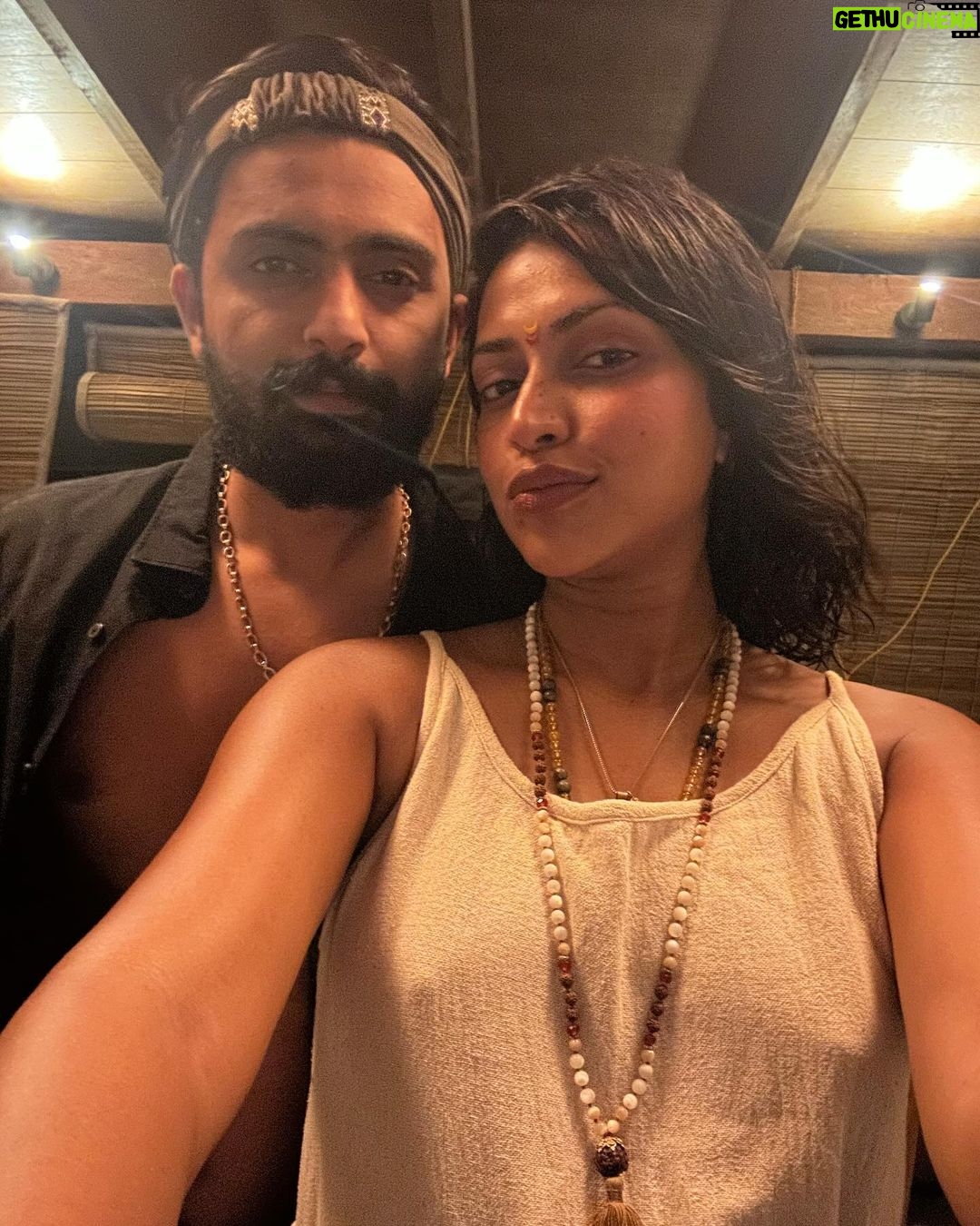 Amala Paul Instagram - “Cherished Moments Under the Starlight” 🤍💫 Your entire life can really change in a year... you just gotta love yourself enough to know you deserve more, be brave enough to demand more, and be disciplined enough to actually work for more. #love #datenight #embraceyourself Vaayu Kula