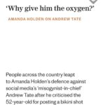 Amanda Holden Instagram – 🗣️ ‘You reach an age where you care less because you have more of an insight on life,’ says @noholdenback.
Ahead of her new series on the history of sex, Amanda Holden talks to The Telegraph about double standards – and why she’ll dress how she damn well pleases.
👉 Read the full interview at the link in our bio.
#amandaholden