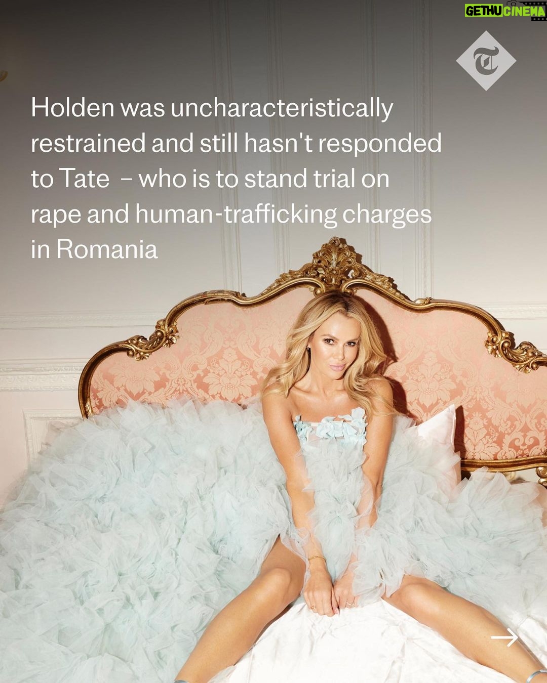 Amanda Holden Instagram - 🗣️ 'You reach an age where you care less because you have more of an insight on life,' says @noholdenback. Ahead of her new series on the history of sex, Amanda Holden talks to The Telegraph about double standards – and why she’ll dress how she damn well pleases. 👉 Read the full interview at the link in our bio. #amandaholden