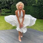 Amanda Holden Instagram - #marilynmonroe for a special birthday party ❤️