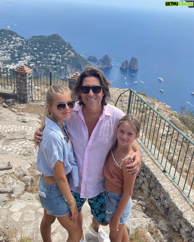Amanda Holden Instagram - You absolutely love your husband.. you don’t think you could love them more!! .. and then you watch them become a Daddy .. sometimes getting it right ,sometimes getting it wrong but in all times.. a strong ,wise ,loving very funny presence in their lives. Our girls are lucky to have you Chrispy!!❤️❤️ My world right there. #HappyFathersDay