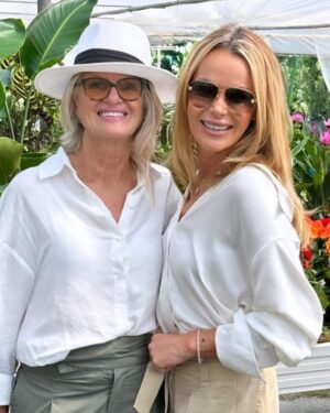 Amanda Holden Instagram - To be a Mama is the greatest privilege of my life. 
To still have my mummy is wonderful 
I know today can be difficult for so many 
Behind every family there is always a story of love and loss …
Today I will make the most of all of it and hopefully get breakfast in bed 🙏🏻
#happymothersday … ❤️