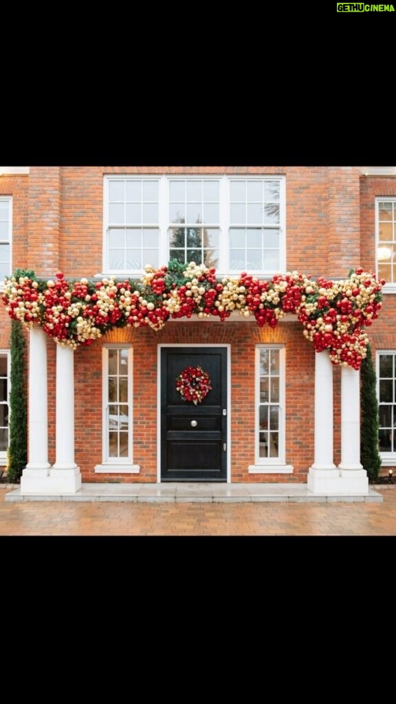 Amanda Holden Instagram - - “We are thrilled to be teaming up with our friends at @earlyhoursltd for their Doorways of Hope initiative, spreading festive joy while supporting the incredible work of Save the Children. They have transformed our doorway ready for the Christmas festivities and donated 100% of the proceeds to Save the Children, a cause that holds a special place in their hearts. Our stunning Christmas display/doorway is also crafted entirely from reused and upcycled materials. And once the holidays are over will be carefully stored away, leaving no trace of waste in landfills. It’s not just beautiful; it’s entirely sustainable too. If you’d like to make a donation to Save the Children just head to the link in our/ Early Hours bio, every penny helps improve the lives of children worldwide ♥️ Captured by @binkynixon #SaveTheChildren #FestiveMagicForACause #DoorwaysOfHope #CollaborationForGood #SustainableCelebration