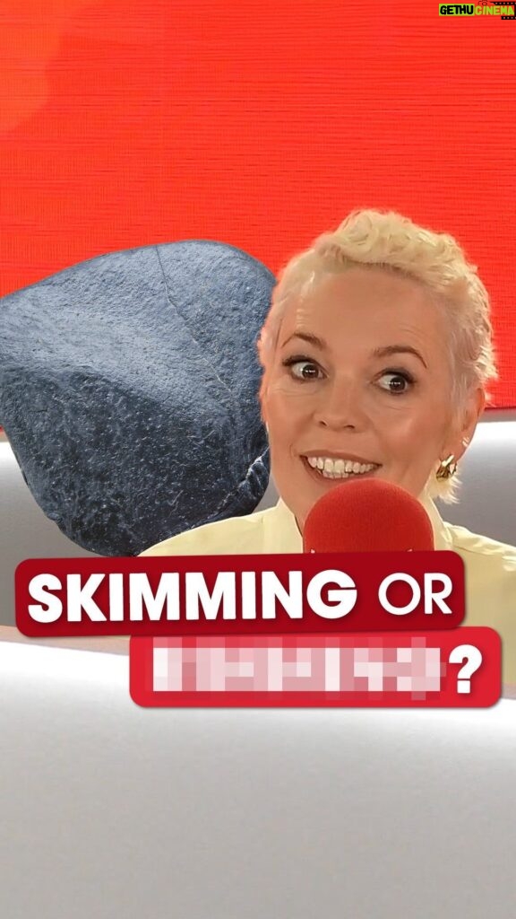 Amanda Holden Instagram - Olivia Colman & Tom Davis tell us the benefits of a cold pebble that will blow your mind 🤣👀💩