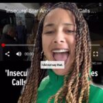 Amanda Seales Instagram - It's to be expected but respect is free. That's the last time you'll see me on TMZ!