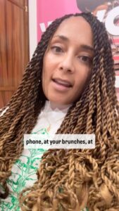 Amanda Seales Instagram - Humbly asking yall to tell in through the grapevine 🙏🏽❤️✊🏽