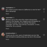 Amanda Seales Instagram - The people have spoken! Congresswoman Barbara Lee is this week’s Small Doses Podcast guest, and she is running for senator in California. She shares her stance on current political issues, gives insight to her hope for our democracy, and encourages us to check her record! Watch this episode on my YouTube, AmandaSealesTV.com, and you can listen wherever you get your podcast. • As I stated in the episode, this is not an endorsement. I just provided a platform for you to get to know a candidate. • #barbaralee #amandaseales #smalldosespodcast #podcast #politics #californiasenate #california #senator #blackpoliticians