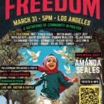 Amanda Seales Instagram – This event was created to raise money for Palestinians who need it. There will be singing and dancing to raise money for Palestinians who need it. 

They are no longer partnering with HCI international (because of Shaun King affiliation) and have removed both HCI and JVP logos from the flyer. 

They have partnered with WESPAC, who is directly affiliated and funding the Palestinian youth movement (PYM). They updated the ticket link to say: ALL PROCEEDS will go to WESTPAC FOUNDATION and SkateQilya, a grassroots organization who we have direct communication and a personal relationship with.