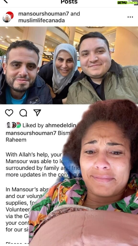 Amanda Seales Instagram - ALHAMDULILAH!!!!!!! @mansourshouman7 you have shaped and sharpened the minds of so many of us to turn our compassion to action. I am overjoyed for your safety and we all look forward to continuing to support your work towards protecting and fighting for a #freepalestine
