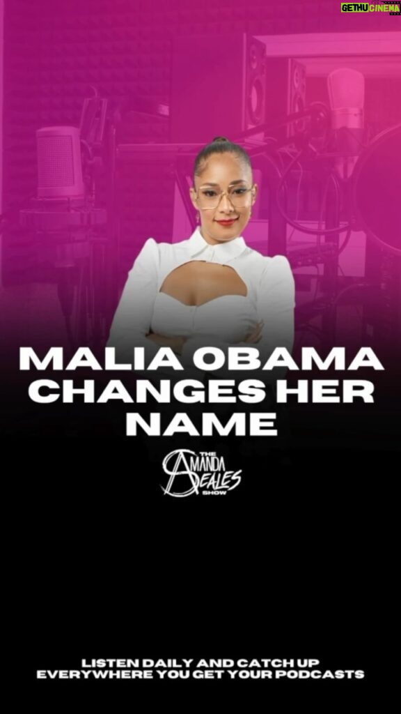 Amanda Seales Instagram - Introducing...Malia Ann! The artist formally known as Malia Obama. How do you feel about this name change? Do you think this will help her career? Let me know! Call 1-855-262-6328 and share your thoughts.