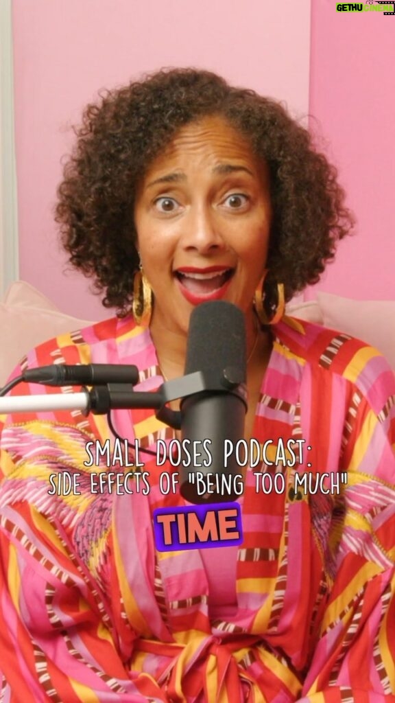 Amanda Seales Instagram - Have you listened to the latest episode of #SmallDosesPodcast ? This is an episode filled with self reflection and honesty. If you haven’t already, go checkout Side Effects of “Being Too Much”. • Listen to this episode wherever you get your podcasts. Did you know the #SealesSquad is getting video episodes of Small Doses, bonsus Q&A sessions, AND bonus episodes? Don’t miss out on the fun. Join the Seales Squad TODAY! Go to TheAmandaverse.com to get all things Amanda. • #amandaseales #smalldoses #podcast #beingtoomuch #sealessaidit