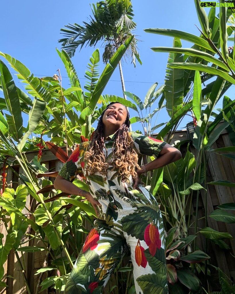 Amanda Seales Instagram - @kaanabelize is a space of natural beauty that reminds you how necessary it is to get away, quiet the noise, and listen to the lullaby of the leaves🌳 #KaanaBelize, #xoBelize #ad