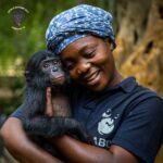 Amanda Seales Instagram - Bonobos be like, ‘Who needs a king when you can have a queen?’ 👑💁‍♀️ This World Bonobo Day, let’s celebrate the queens of the jungle – the bonobo ladies! Join Friends of Bonobos this February 14th to celebrate this day of bonobo celebration and female empowerment! Talk about matriarchy goals!? Friends of Bonobos saves endangered bonobos and their home in the Congo rainforest, the vital second lung of our planet. They operate the only bonobo rescue, rehabilitation, and rewilding sites on earth! Check out Friends of Bonobos (@lolayabonobo) to learn more! #HippieApe #Bonobos #Congo #WorldBonoboDay #Peace #Love #Apes #BonoboLove